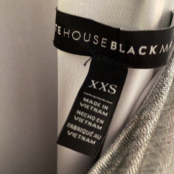 WHBM silver shimmer dress - Picture 3 of 3